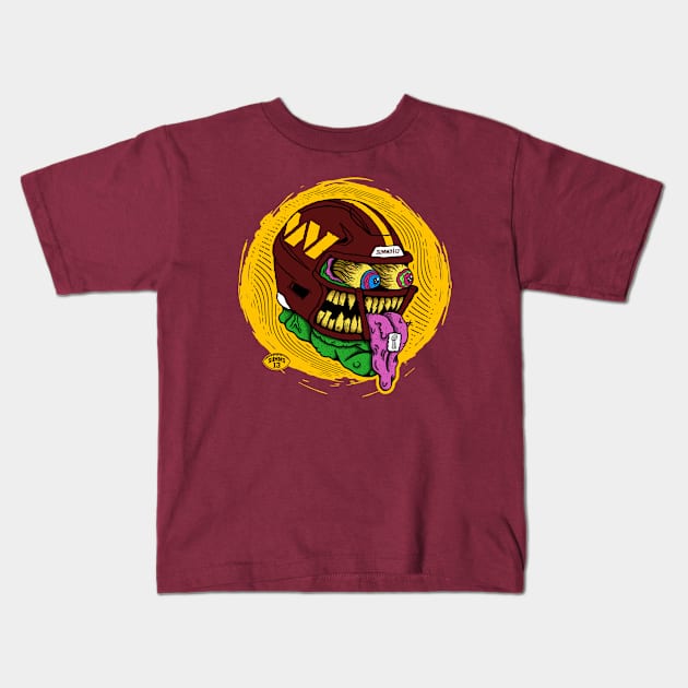 Big Red Fink in Command! Kids T-Shirt by Summo13